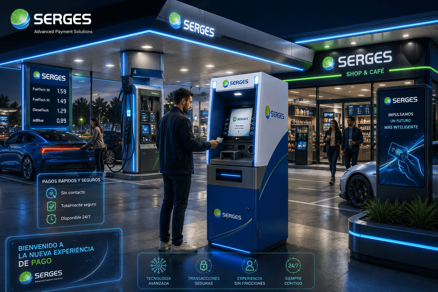 SERGES — Gasolineras & Autoservicios