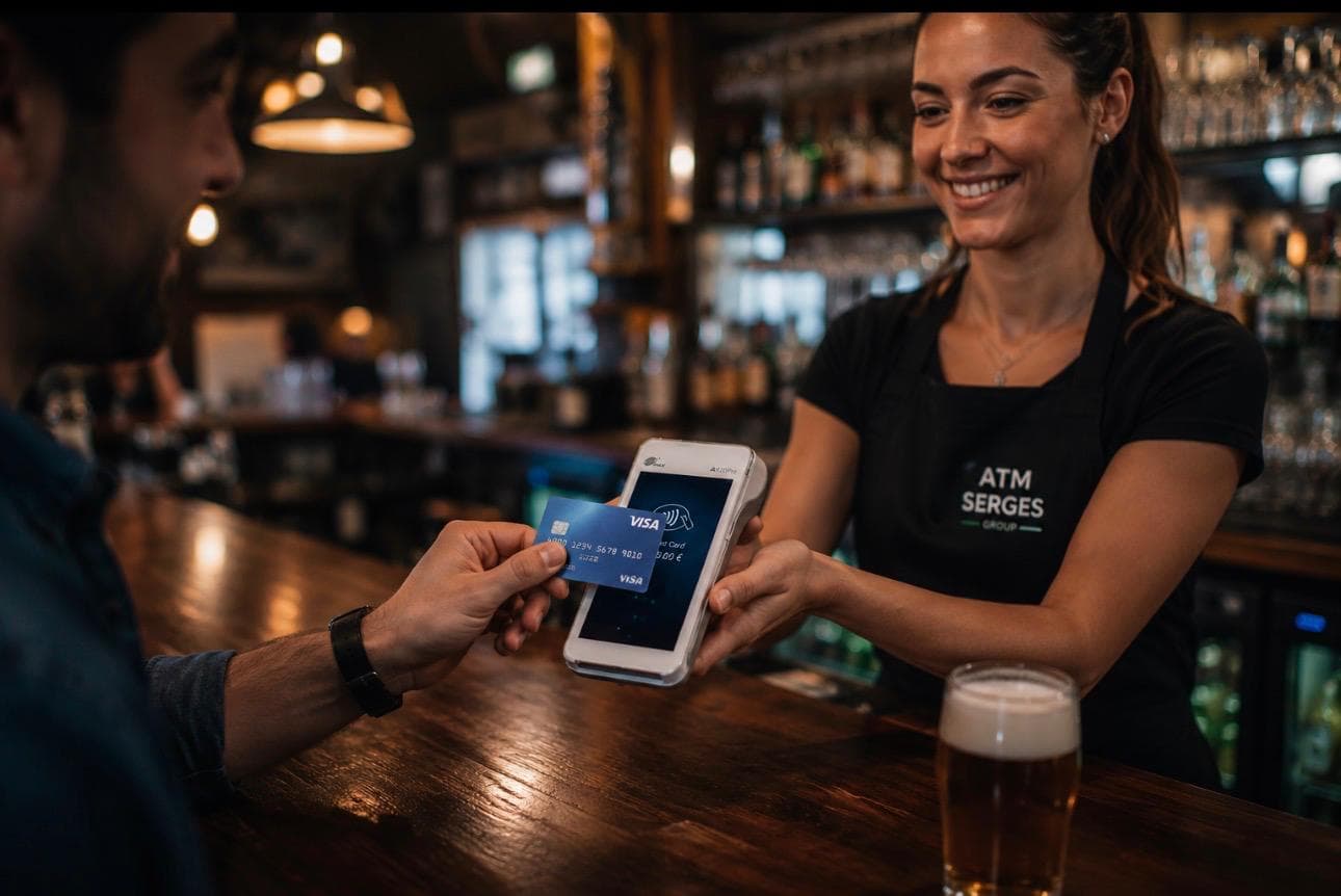 Detalle profesional del datáfono PAX A920 Pro para cobros con tarjeta