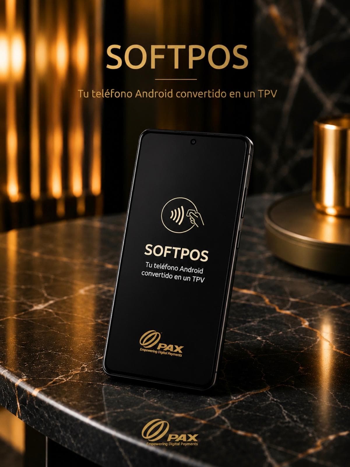 SoftPOS Android convertido en datáfono para cobros NFC con ATM SERGES Group